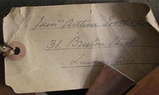 § Maurice Albert Loutreuil (1885–1925) Nu de dos, 28.75 x 23.75in.